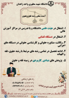 آینده شغلی و تحصیلی رشته فقه و حقوق اسلامی