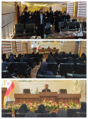 حضور دانش آموزان رشته تجربی و ریاضی دبیرستان فرزانگان ۲ ناحیه یک در دانشگاه و معرفی دانشگاه