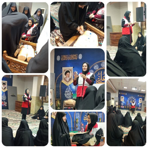 سومین جلسه از کارگاه آموزشی کمک‌های اولیه