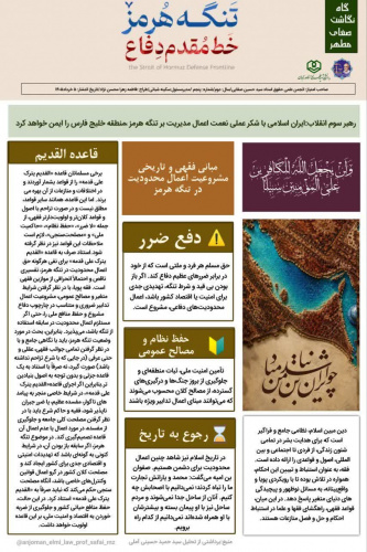 تنگه هرمز ،خط مقدم دفاع